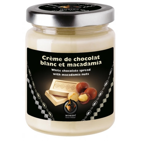White chocolate and macadamia spread