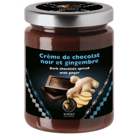 Pâte à tartiner chocolat noir et gingembre